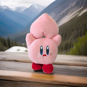 Kirby Friend Heart Plush Pink 10” Nintendo Stuffed Toy